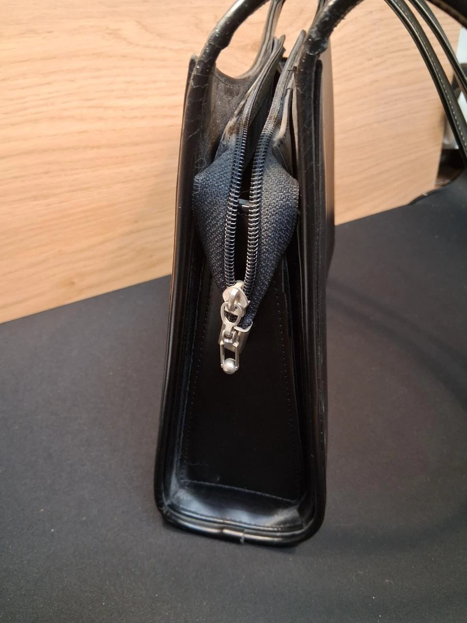 Bolso de hombro negro marca Rugano – photo 4